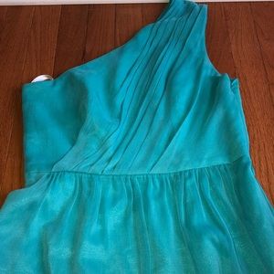 Teal formal dress
